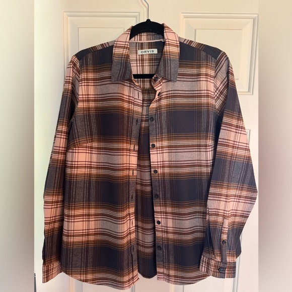Orvis Flannel Shirt, M NWOT, Women’s Casual 100% cotton, brushed for soft feel. - Picture 2 of 7